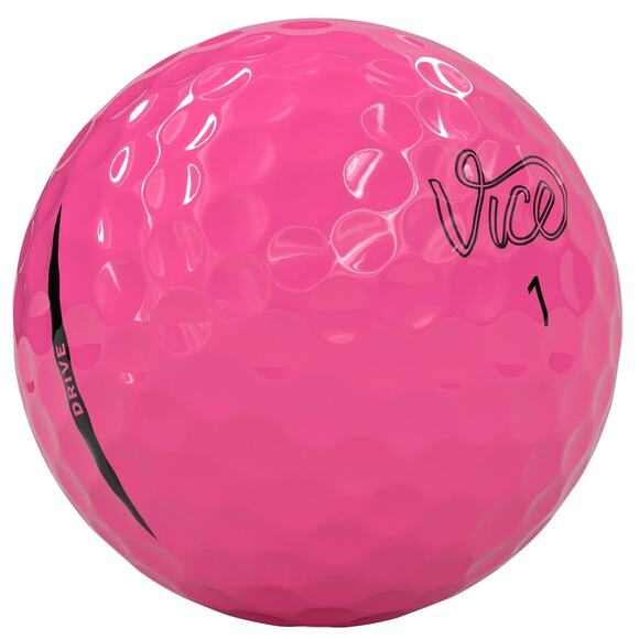 Vice Drive Golf Balls 2025 Model Pink 12 Pack - Picture 4 of 5